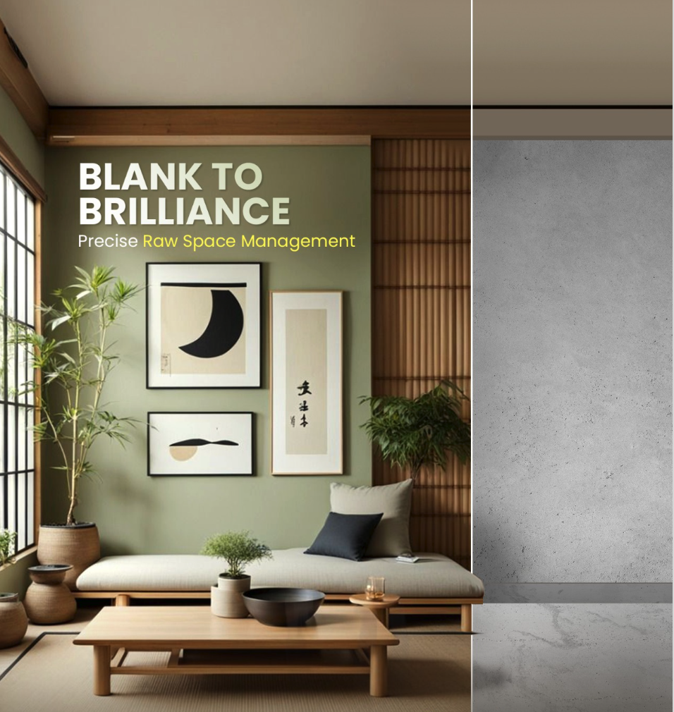 Commercial interior feature wall and fit-out design by Line and Space